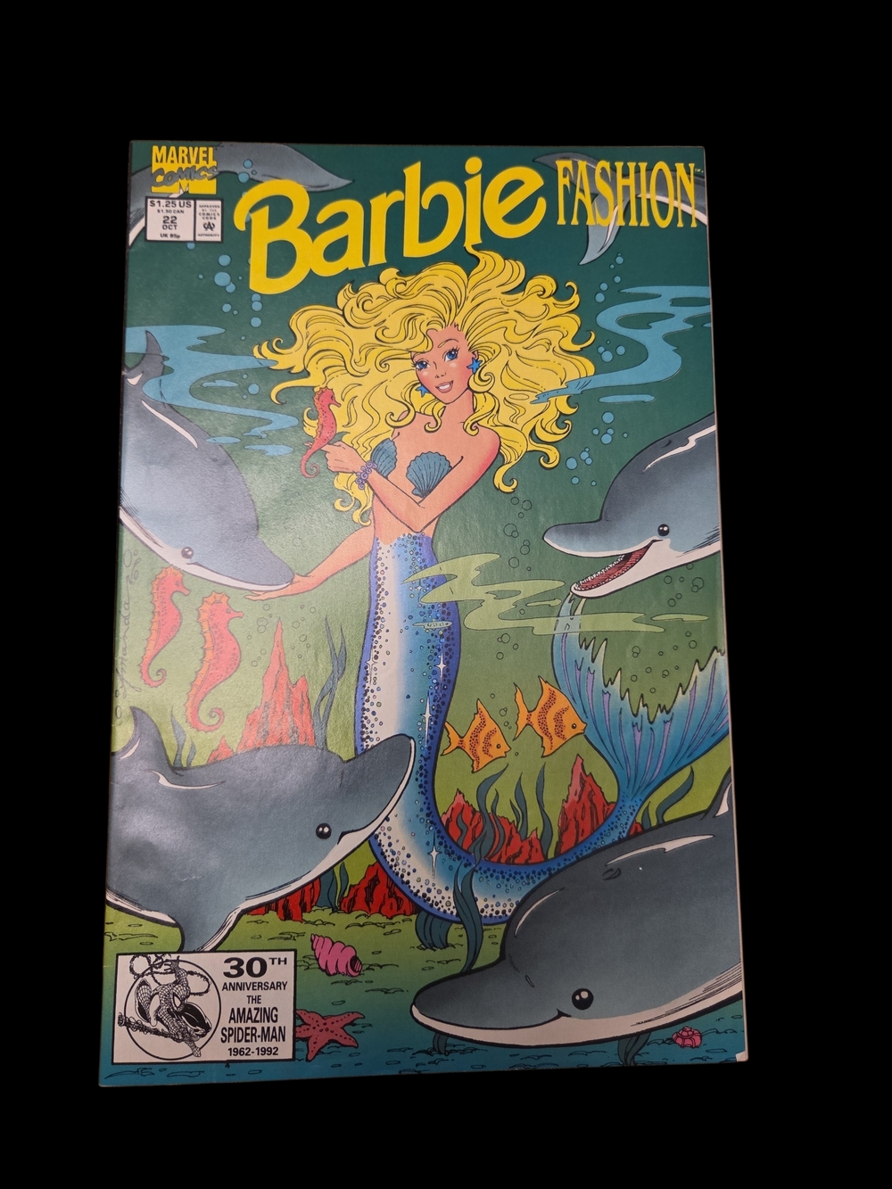 1992 Barbie Fashion Marvel Comics Volume #1 Issue #22 Comic Book